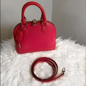 Sold! LOUIS VUITTON ALMA BB IN HOT PINK EPI
